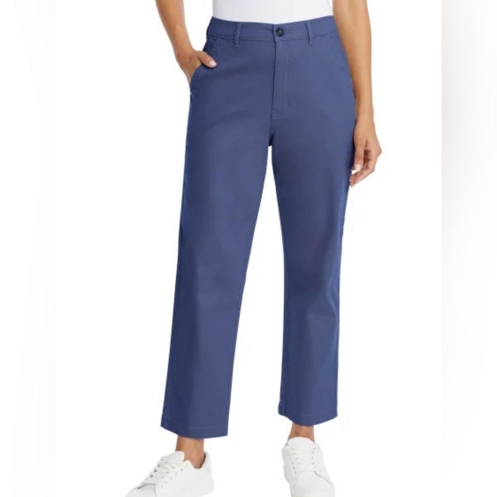 G.H. Bass & Co. Blue Chinos with Modern Cropped Fit NWT